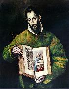 El Greco Lukas als Maler Germany oil painting artist